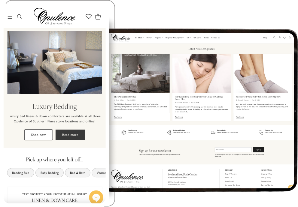 Our experts will conduct a full performance review of your site.