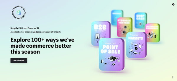 Shopify Editions talks about Consumer Connections