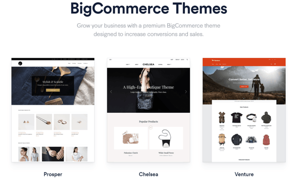 How to go about selecting a Bigcommerce Theme
