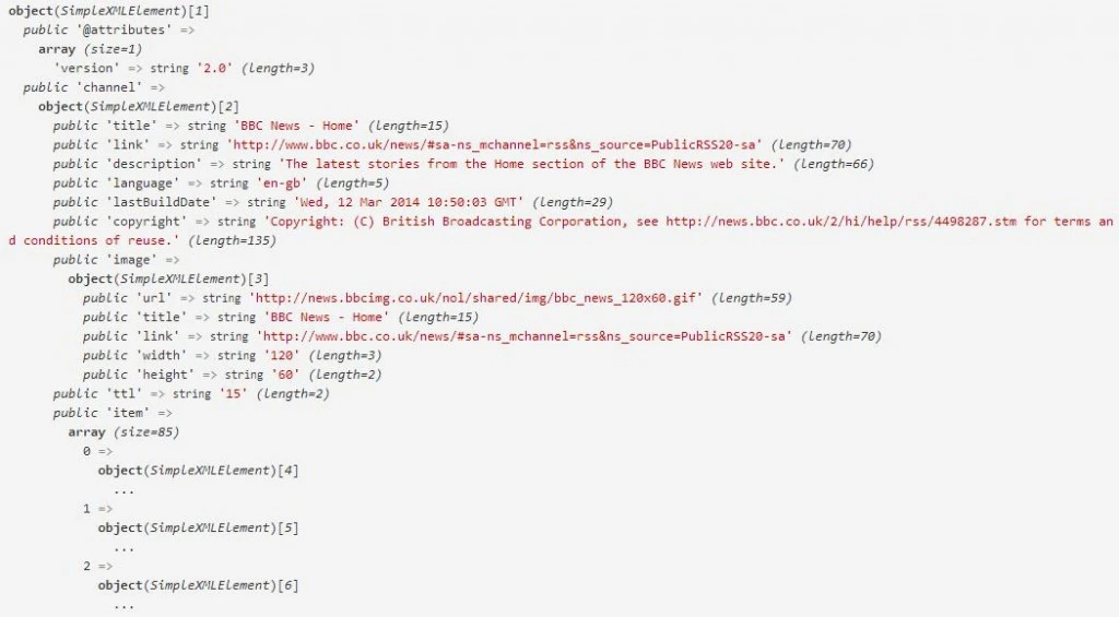 How to Parse RSS Feeds with PHP: An Example Using BBC News