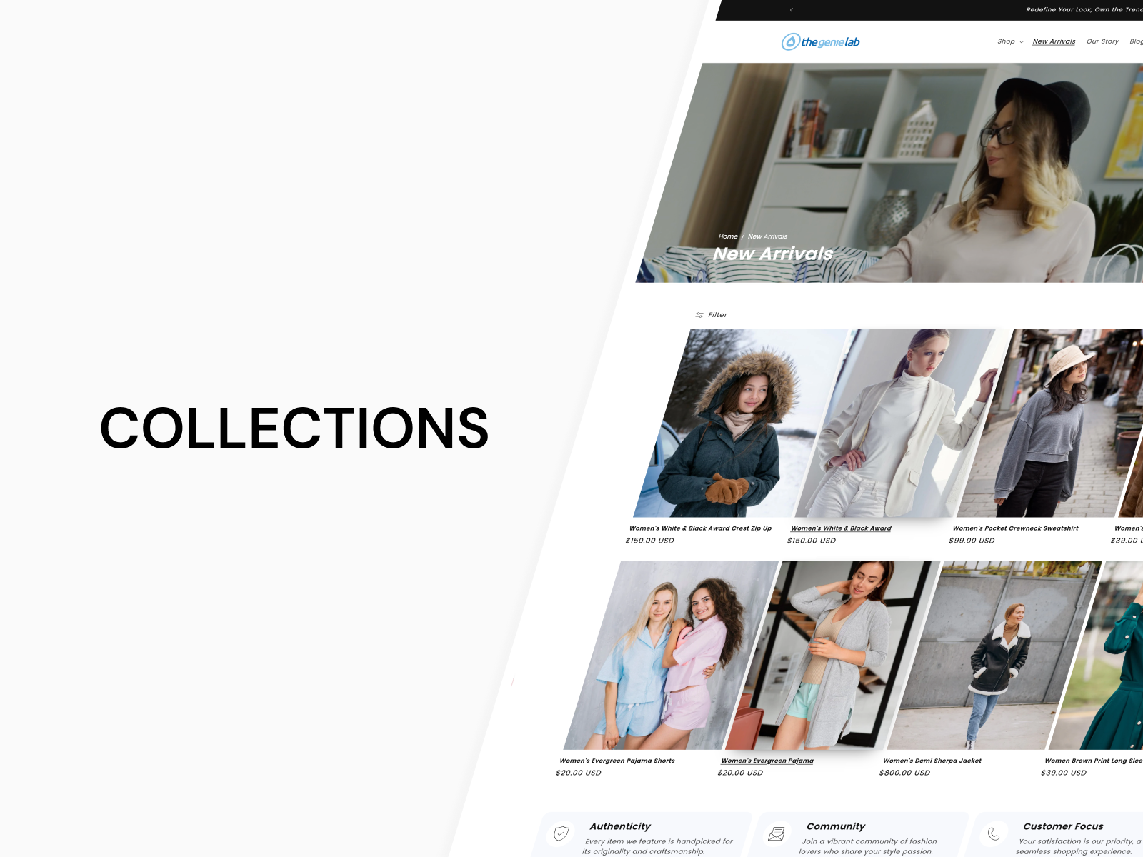 Subcollection and Filters - The new filtering tools from Online Store 2.0.