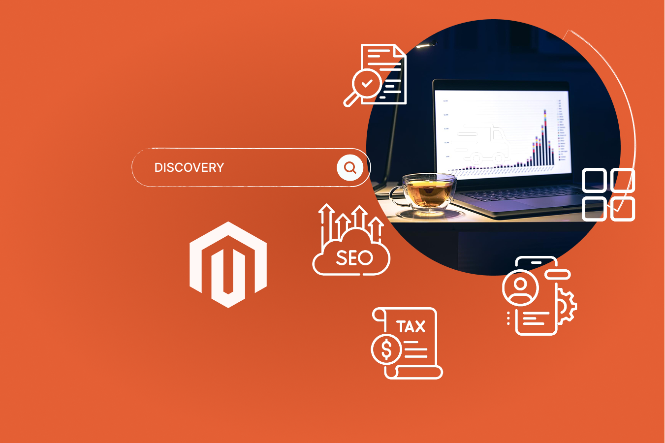 Discovery &amp; scope: We audit your Magento stack: product types (simple, configurable, bundle, grouped), attributes and attribute sets, layered navigation, URL rewrites, taxes and shipping, promotions, content types (CMS blocks/pages), extensions, and custom code. We review analytics, GSC, and performance to size the effort and call out quick wins.