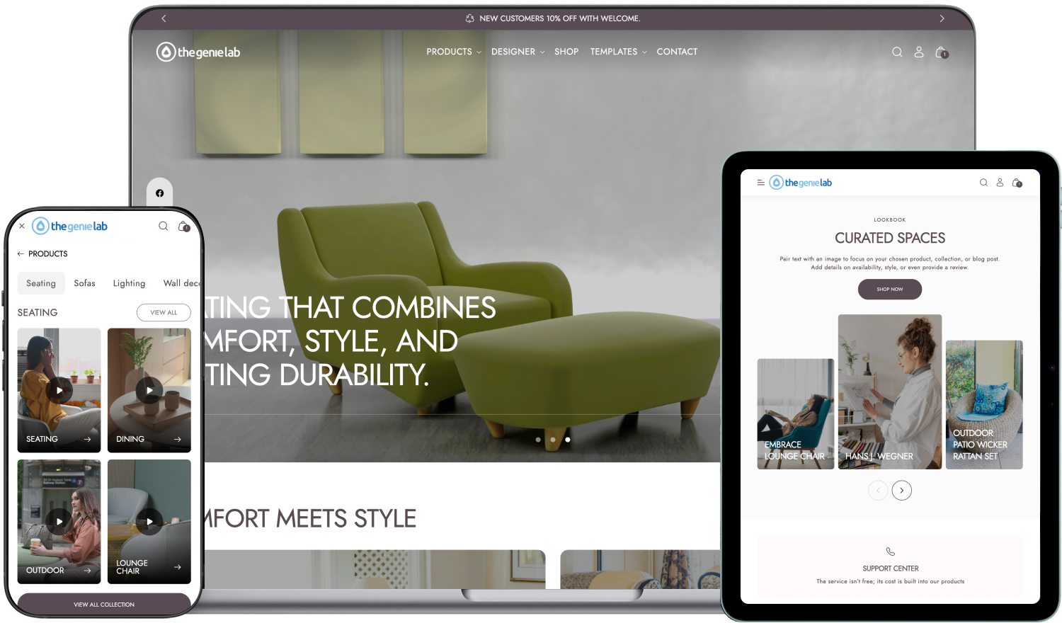 Home Decor Shopify Theme - Thegenielab