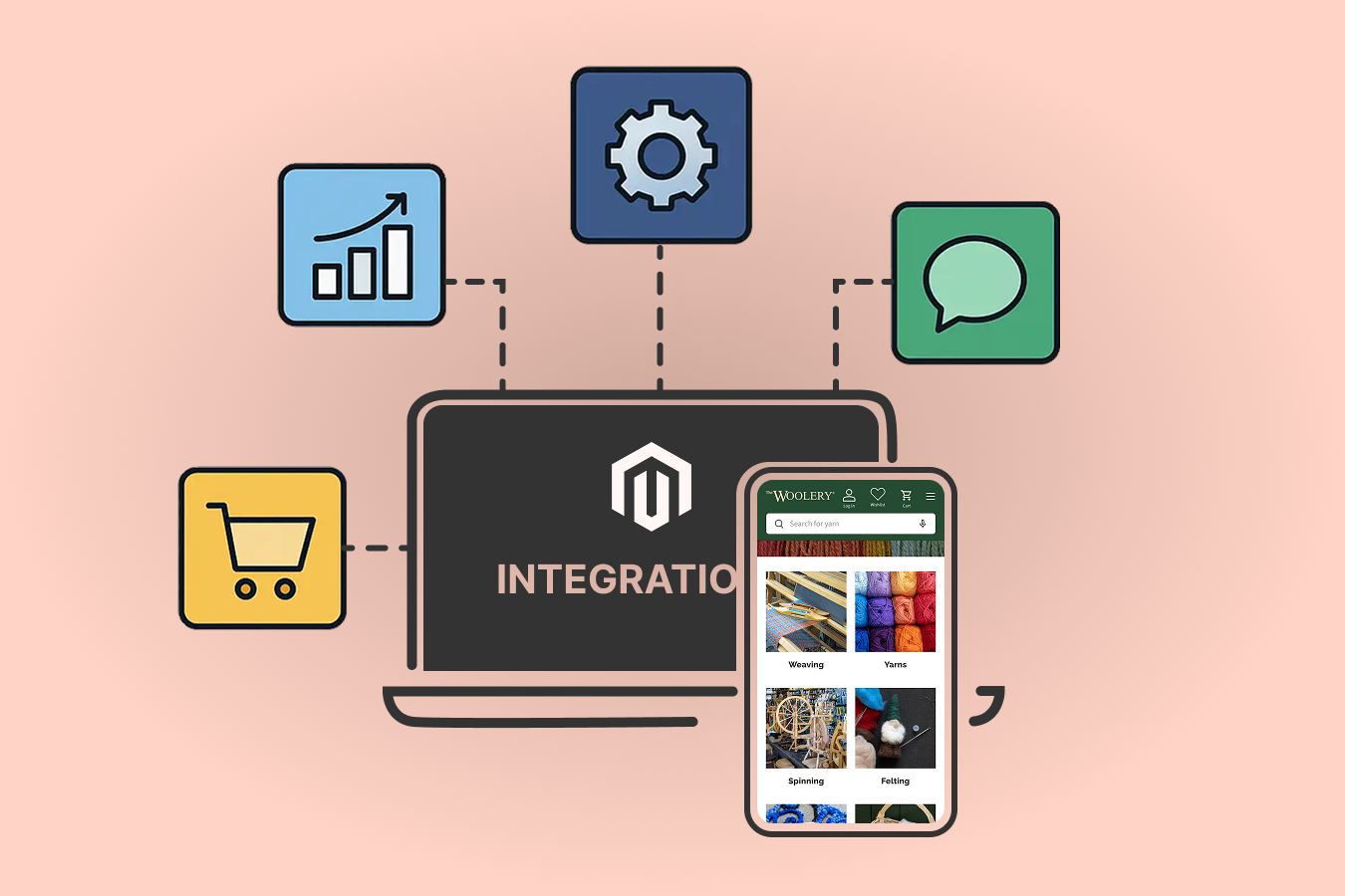 Integrations &amp; Custom Apps: We replace fragile extensions with Shopify‑native apps for search, merchandising, reviews, loyalty, subscriptions, taxes, and analytics. When your flow is unique—shared cart across brands, complex bundling, or ERP rules—we buildCustom Appsthat are observable, testable, and documented.