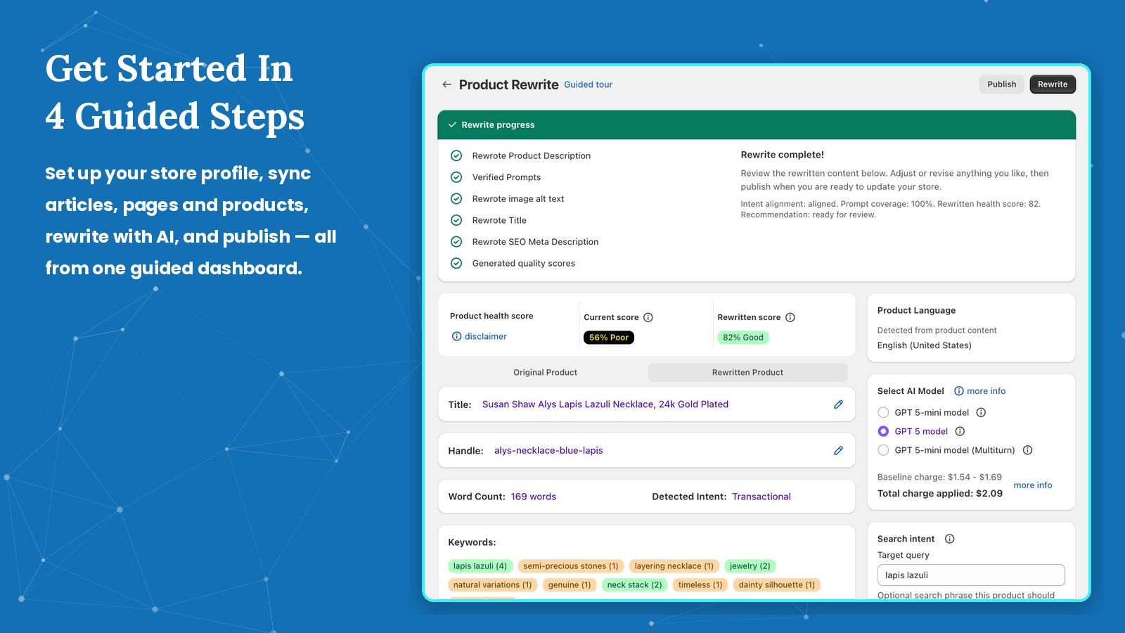 Rewrite With Smart Keyword Suggestions
